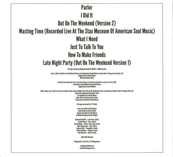 Nathaniel Rateliff And The Night Sweats : A Little Something More From (CD, EP)