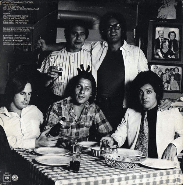 Billy Joel : The Stranger (LP, Album, Pit)