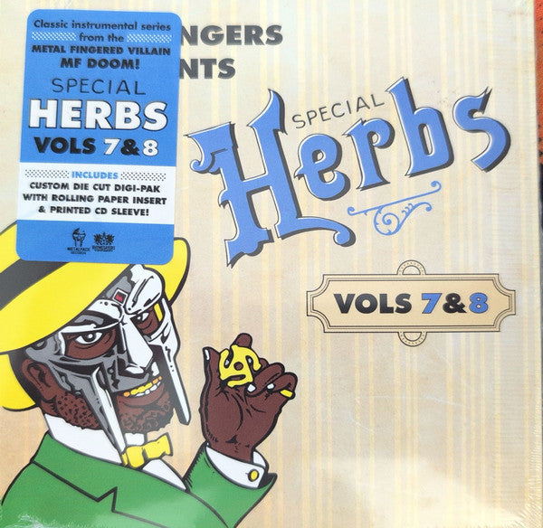 Metal Fingers - Special Herbs Vols 7 & 8 (Mint (M)) Hip Hop (CD)