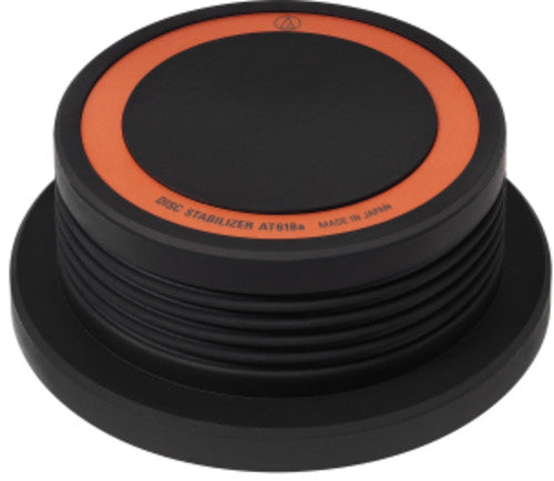 Audio Technica AT618a Turntable Platter Disc Stabilizer Machined Brass (Black)