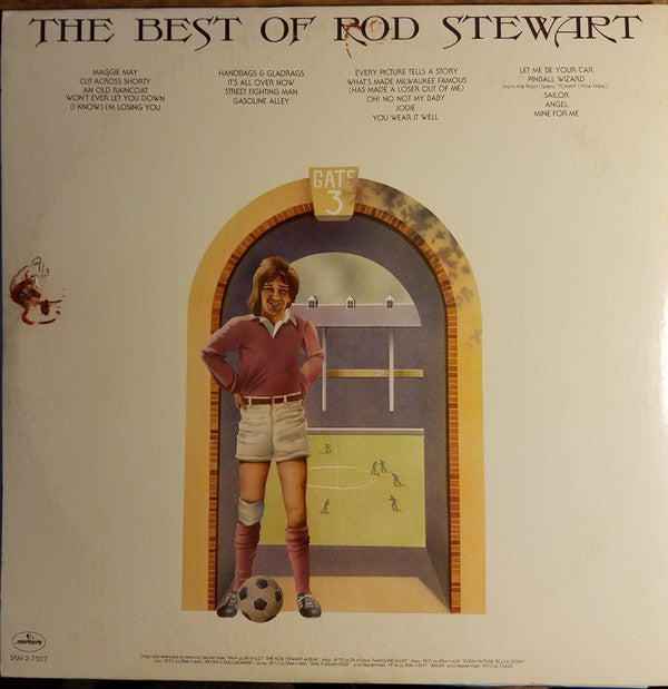 Rod Stewart : The Best Of Rod Stewart (2xLP, Comp, Gat)