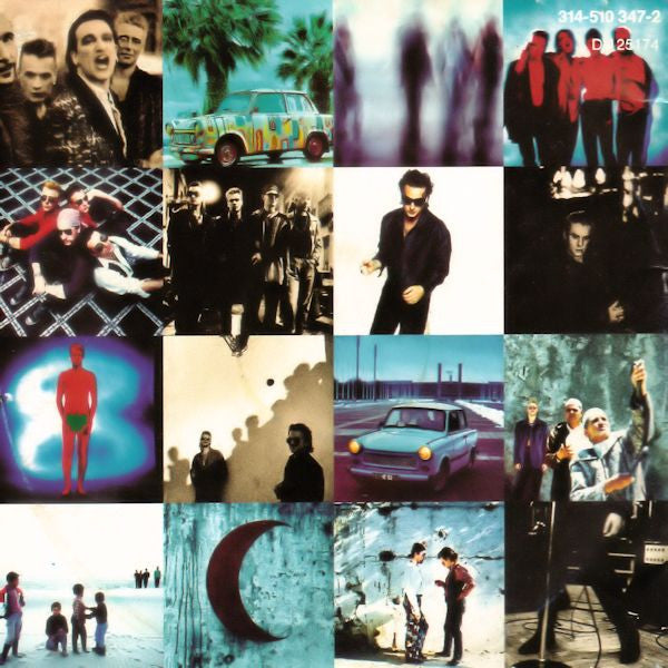 U2 : Achtung Baby (CD, Album, Club, BMG)
