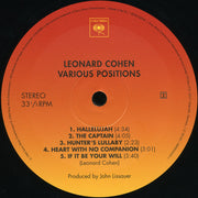 Leonard Cohen : Various Positions (LP, Album, RE, RP)