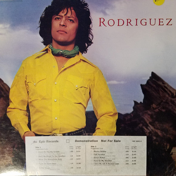 Johnny Rodriguez (4) : Rodriguez (LP, Album, Promo)