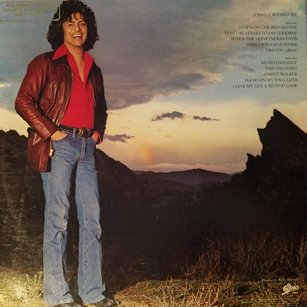 Johnny Rodriguez (4) : Rodriguez (LP, Album, Promo)