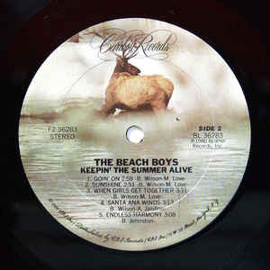 The Beach Boys : Keepin' The Summer Alive (LP, Album, RE, San)