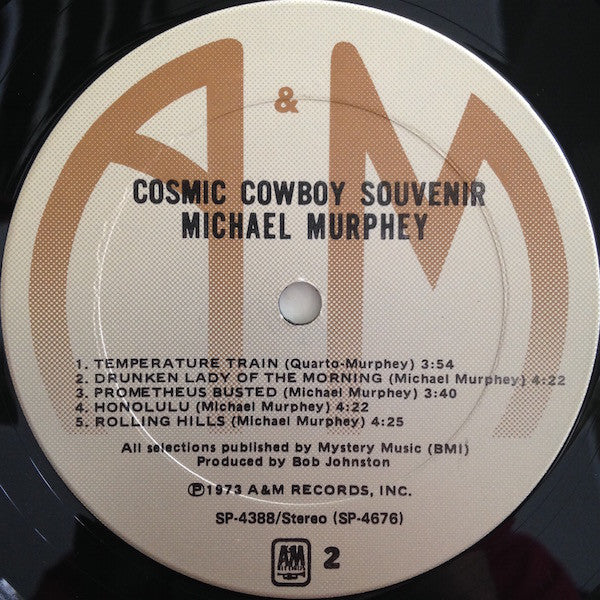 Michael Martin Murphey : Cosmic Cowboy Souvenir (LP, Album, Ter)
