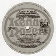 Kenny Rogers : Share Your Love (LP, Album, Spe)