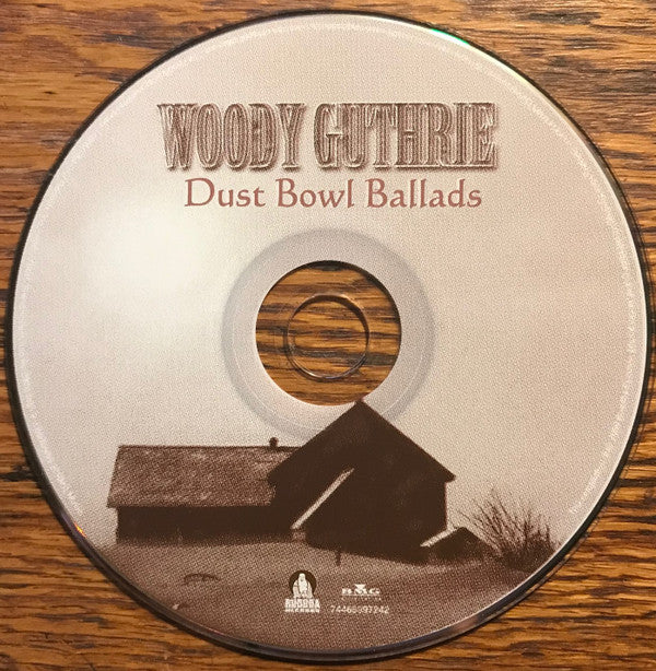 Woody Guthrie : Dust Bowl Ballads (CD, Album, Comp, Mono, RE, RM)