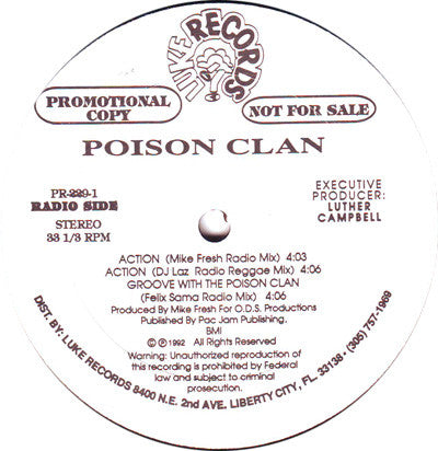 Poison Clan : Action (12", Promo)