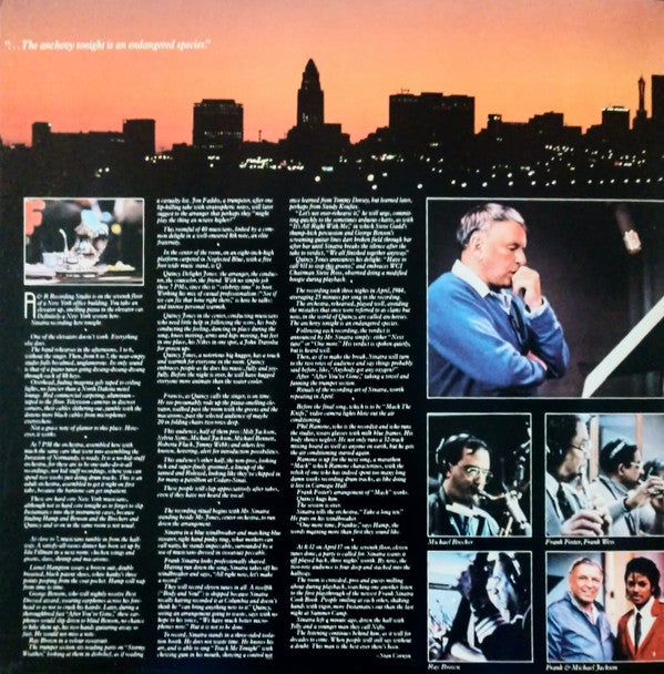 Frank Sinatra With Quincy Jones And Orchestra* : L.A. Is My Lady (LP, Album)
