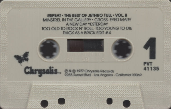 Jethro Tull : Repeat - The Best Of Jethro Tull - Vol. II (Cass, Comp)