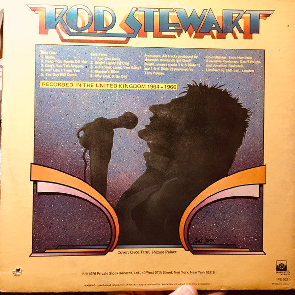 Rod Stewart : A Shot Of Rhythm And Blues (LP, Comp, Mon)