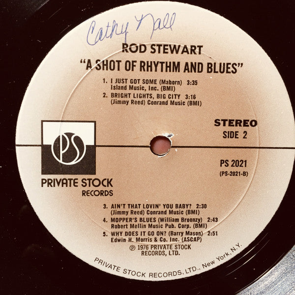 Rod Stewart : A Shot Of Rhythm And Blues (LP, Comp, Mon)