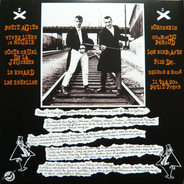 Bérurier Noir : Concerto Pour Détraqués (LP, RE, RM, Ora)