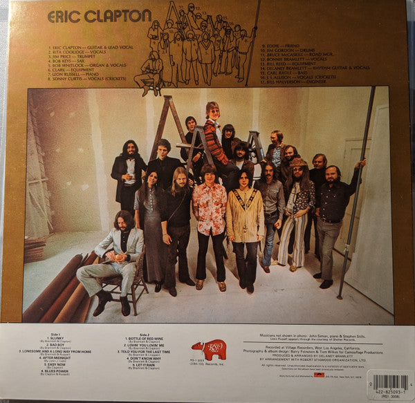 Eric Clapton : Eric Clapton (LP, Album, RE, PRC)