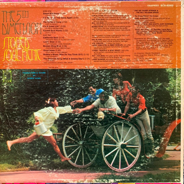 The Fifth Dimension : Stoned Soul Picnic (LP, RP, San)