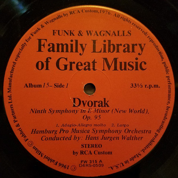 Dvorak* : The New World - Ninth Symphony (LP, Album)