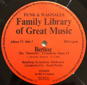 Berlioz* - Bamberg Symphony Orchestra* Conducted By Jonel Perlea : Symphonie Fantastique, Op. 14- Funk & Wagnalls Family Library Of Great Music - Album 22 (LP)