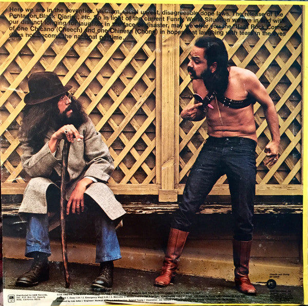 Cheech & Chong : Cheech And Chong (LP, Album, Ter)