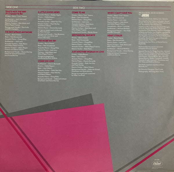 Anne Murray : A Little Good News (LP, Album, Win)