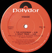 Visage : The Damned Don't Cry (12", Promo, 53)