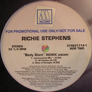 Richie Stephens : Body Slam (Remix) (12", Promo)