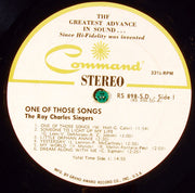 The Ray Charles Singers : One Of Those Songs (LP)