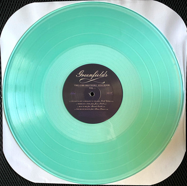 Barry Gibb  & Various : Greenfields: The Gibb Brothers' Songbook Vol. 1 (2xLP, Album, Ltd, Sea)