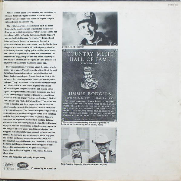 Merle Haggard : Same Train, A Different Time (2xLP, Album)