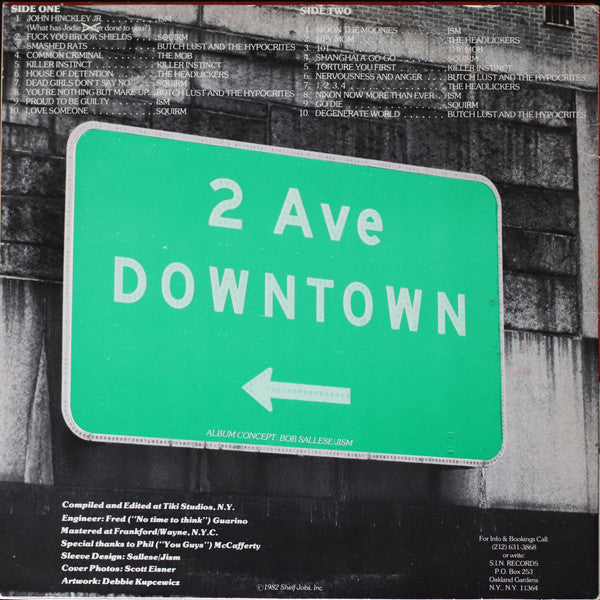 Various : The Big Apple - Rotten To The Core (LP, Comp)