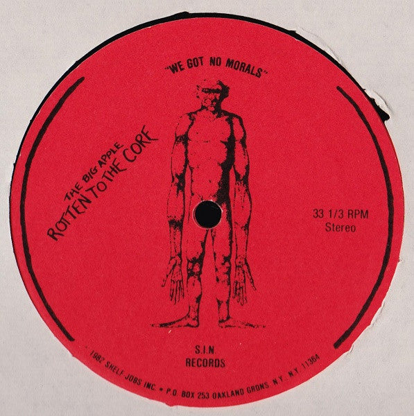 Various : The Big Apple - Rotten To The Core (LP, Comp)