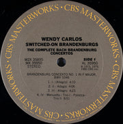 Wendy Carlos : Switched-On Brandenburgs (The Complete Concertos) (2xLP, Comp, Pit)