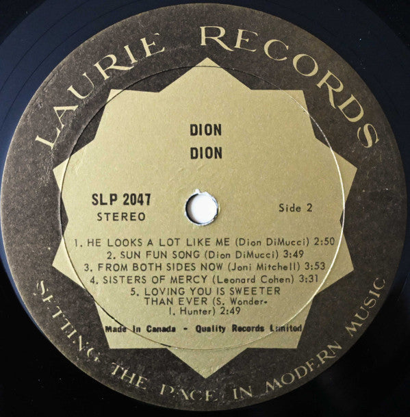 Dion (3) : Dion (LP, Album)