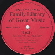 Liszt* : Piano Concerto No. 2 In A Major / Hungarian Rhapsody No. 6 / Hungarian Fantasy For Piano And Orchestra (LP, Album)