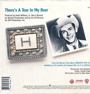 Hank Williams, Jr.* : There's A Tear In My Beer (7", Single, Spe)