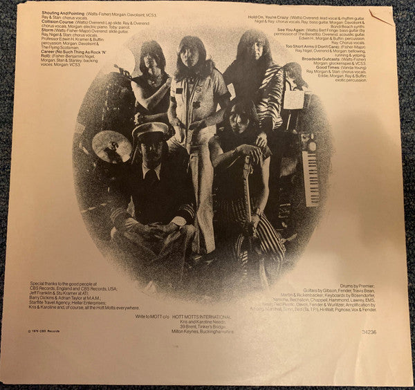 Mott (3) : Shouting And Pointing (LP, Album, San)