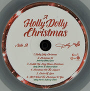 Dolly Parton : A Holly Dolly Christmas (LP, Ltd, Tra)