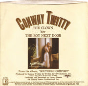 Conway Twitty : The Clown (7", Single, Spe)