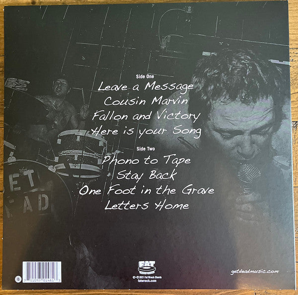 Get Dead : Letters Home (12", Album, Ltd, Cle)