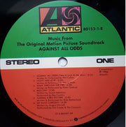 Various : Against All Odds (Music From The Original Motion Picture Soundtrack) (LP, Album, All)