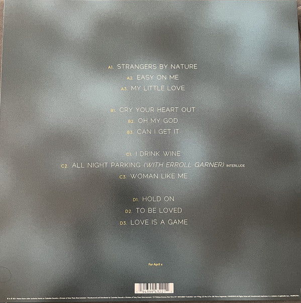 Adele (3) : 30 (2xLP, Album, Ltd, Cle)
