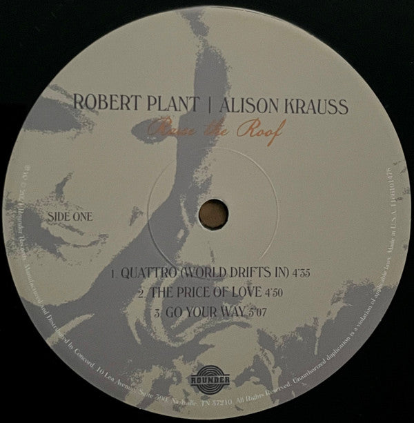 Robert Plant | Alison Krauss : Raise The Roof  (2xLP, Album, Alt)