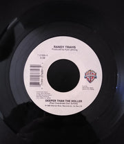 Randy Travis : Deeper Than The Holler (7", Single, Styrene, All)