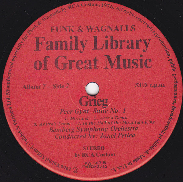 Grieg* : Piano Concerto In A Minor - Peer Gynt Suite No. 1 (LP, Album)