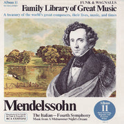 Mendelssohn* : The Italian - Fourth Symphony / Music From A Midsummer Night's Dream (LP, Album)