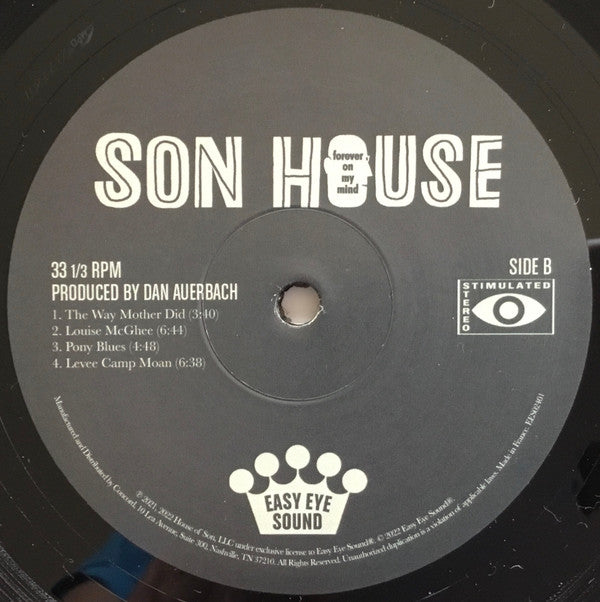 Son House : Forever On My Mind (LP, Album)