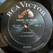 George Carlin : Take-Offs And Put-Ons (LP, Album)