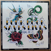 Various : Punk Rock Saves Lives ... The Album! Volume Two (12", Comp, Ltd, Mus)