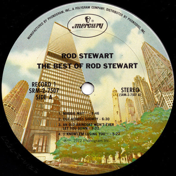 Rod Stewart : The Best Of Rod Stewart (2xLP, Comp, Gat)